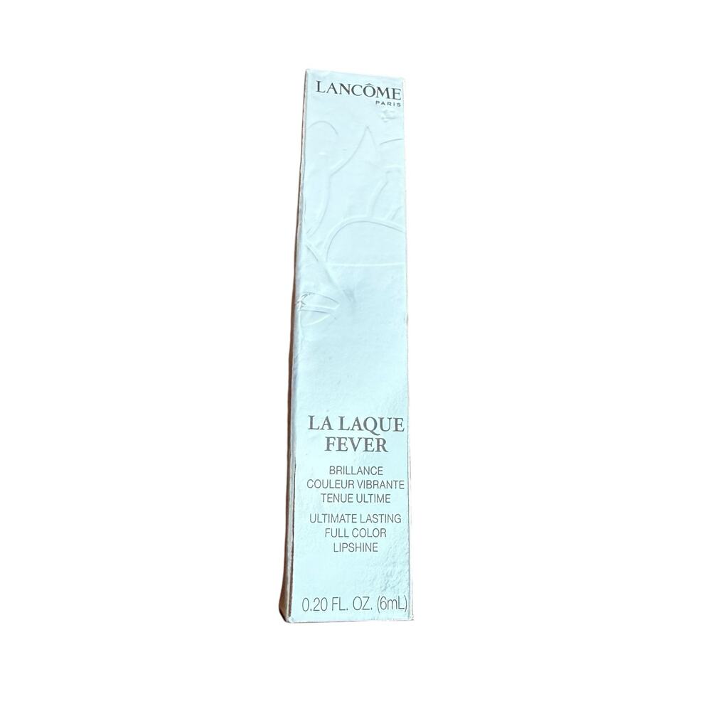 Lancome La Laque Fever Brilliance Ultimate Long Lasting Chromed Pink 0.20 oz New